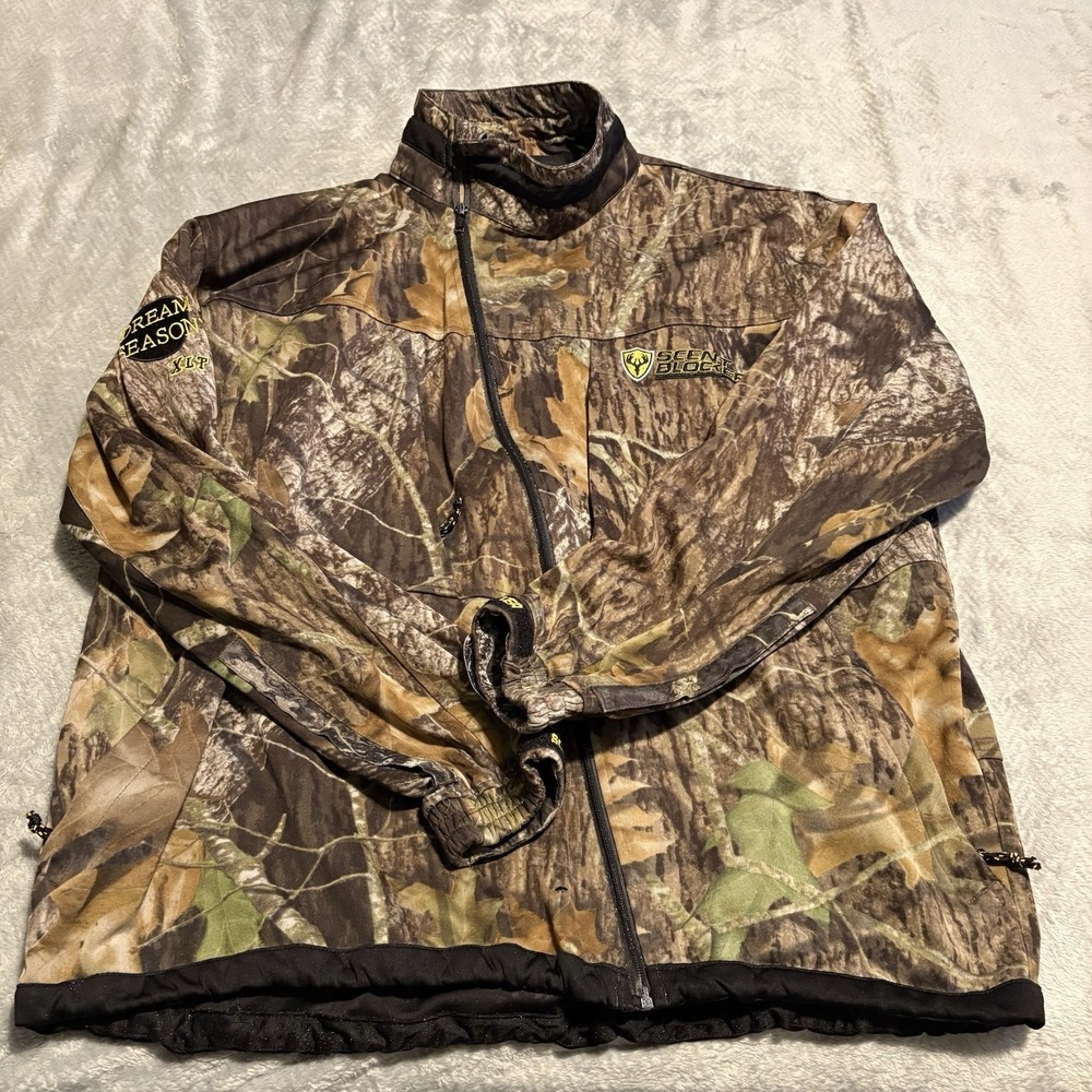 Scent Blocker Jacket Mens XL Treestand Dream Season Softshell